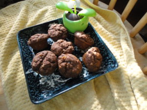 High Protein Chocolate Muffins
