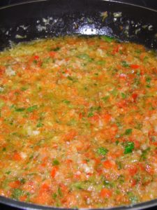 Cooking sofrito