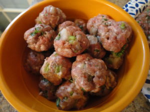 Spicy Korean Meatballs