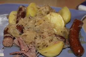 sausage and saurkraut