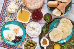 Moroccon Breakfast Dishes