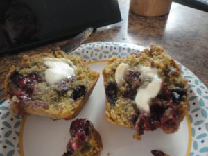 Egg Free Blueberry Muffins